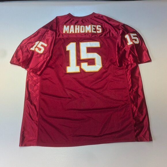 NWOT Kansas City Chiefs Red Jersey #15 Mahomes Size XL - Picture 8 of 10